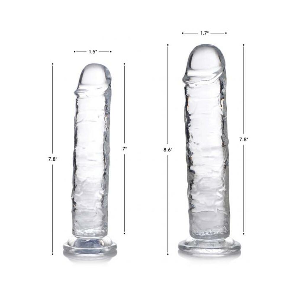Jock C-thru Dildo - 8 Inch