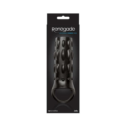 Reversible Power Cage Jelly Sleeve - Black