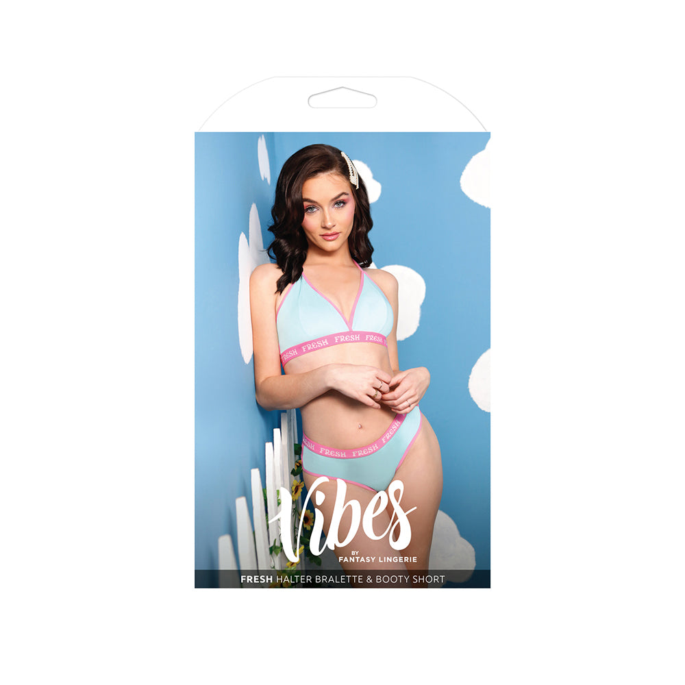 Fresh Halter Bralette & Booty Short M/L