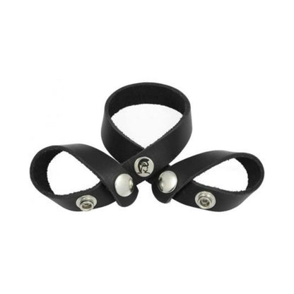 8 Style Oiltan Ball Divider Leather - Black