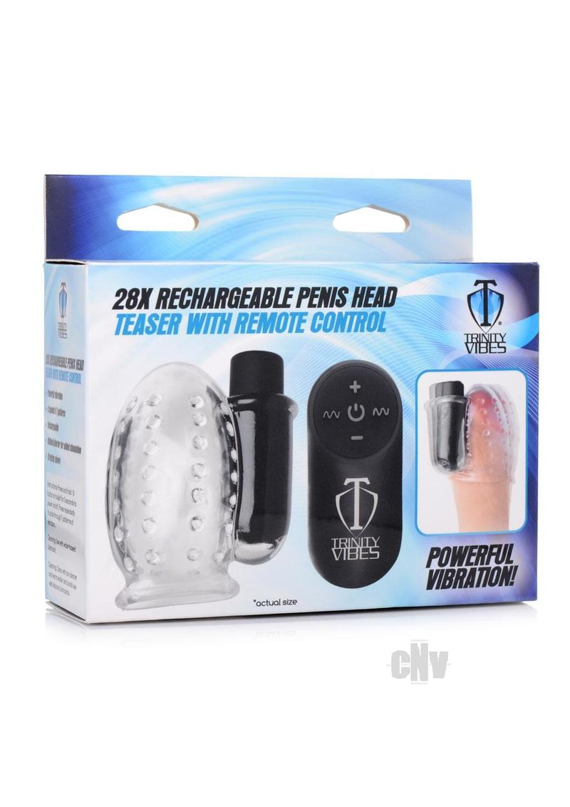 Tm Recharge Bullet Penis Head Teaser