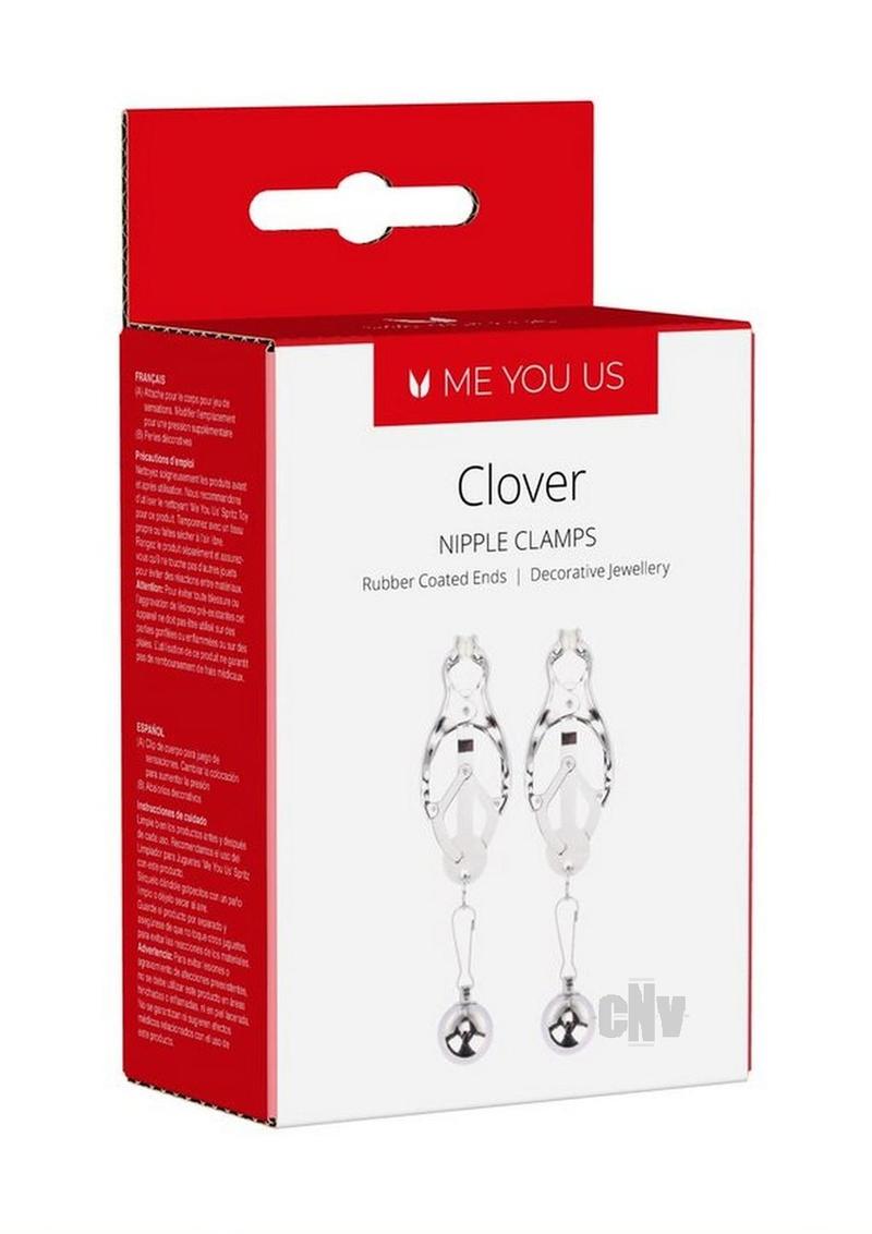 Myu Clover Nipple Clamps Silver