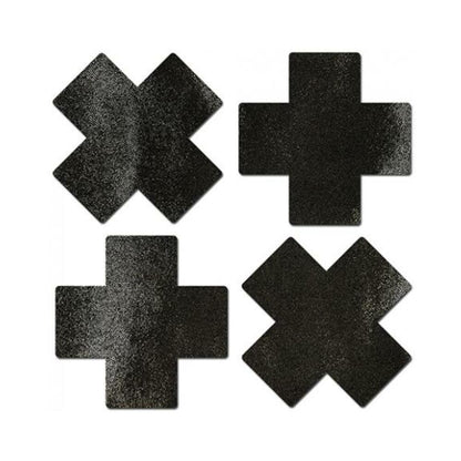 Pastease Petites Liquid Cross Black Pack Of 2 O/S