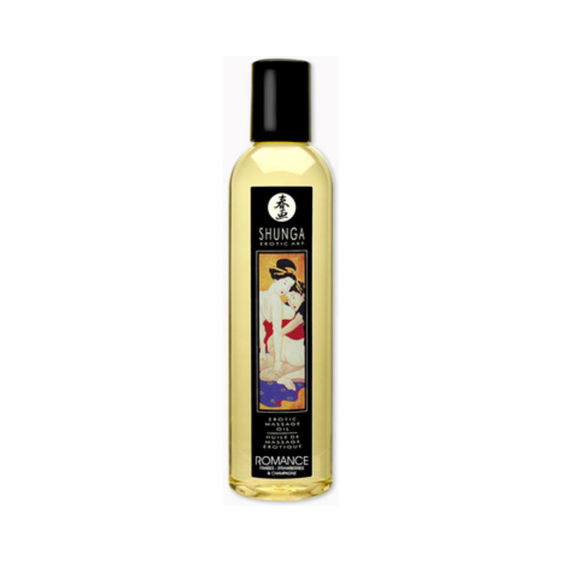 Massage Oil Romance Sparkling Strawberry Wine