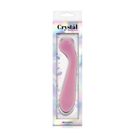 Crystal Glass G-spot Wand Pink