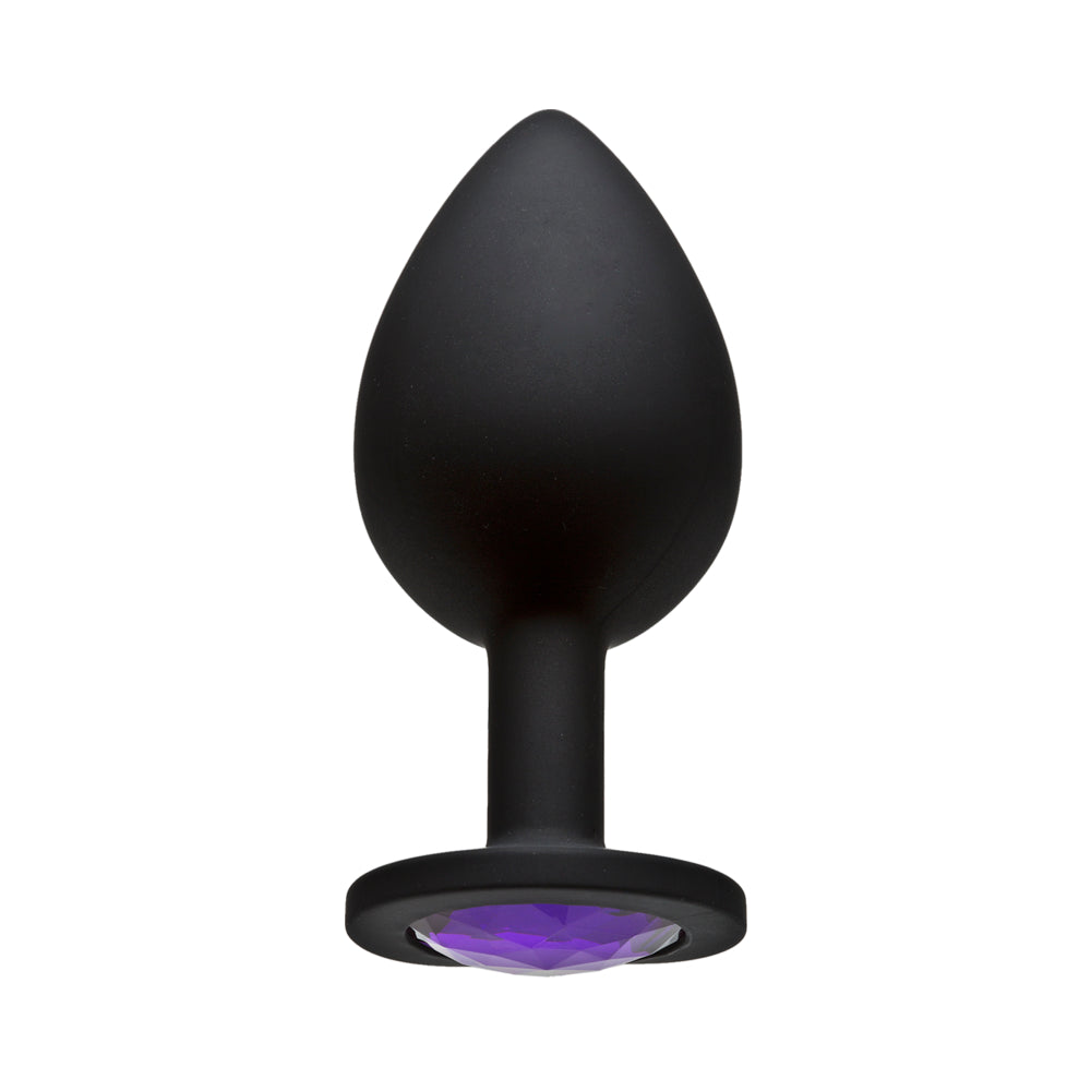 Booty Bling Jeweled Wearable Butt Plug Large