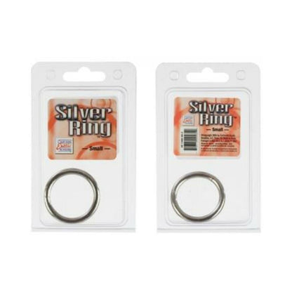 Silver Cock Ring - Small