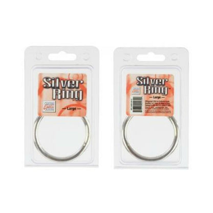 Silver Cock Ring - Large