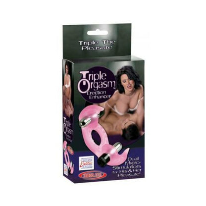 Silicone Triple Orgasm Cockring