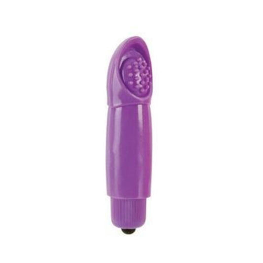 Zingers Nubby Sleeve Purple Vibrator