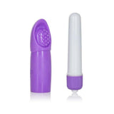 Zingers Nubby Sleeve Purple Vibrator