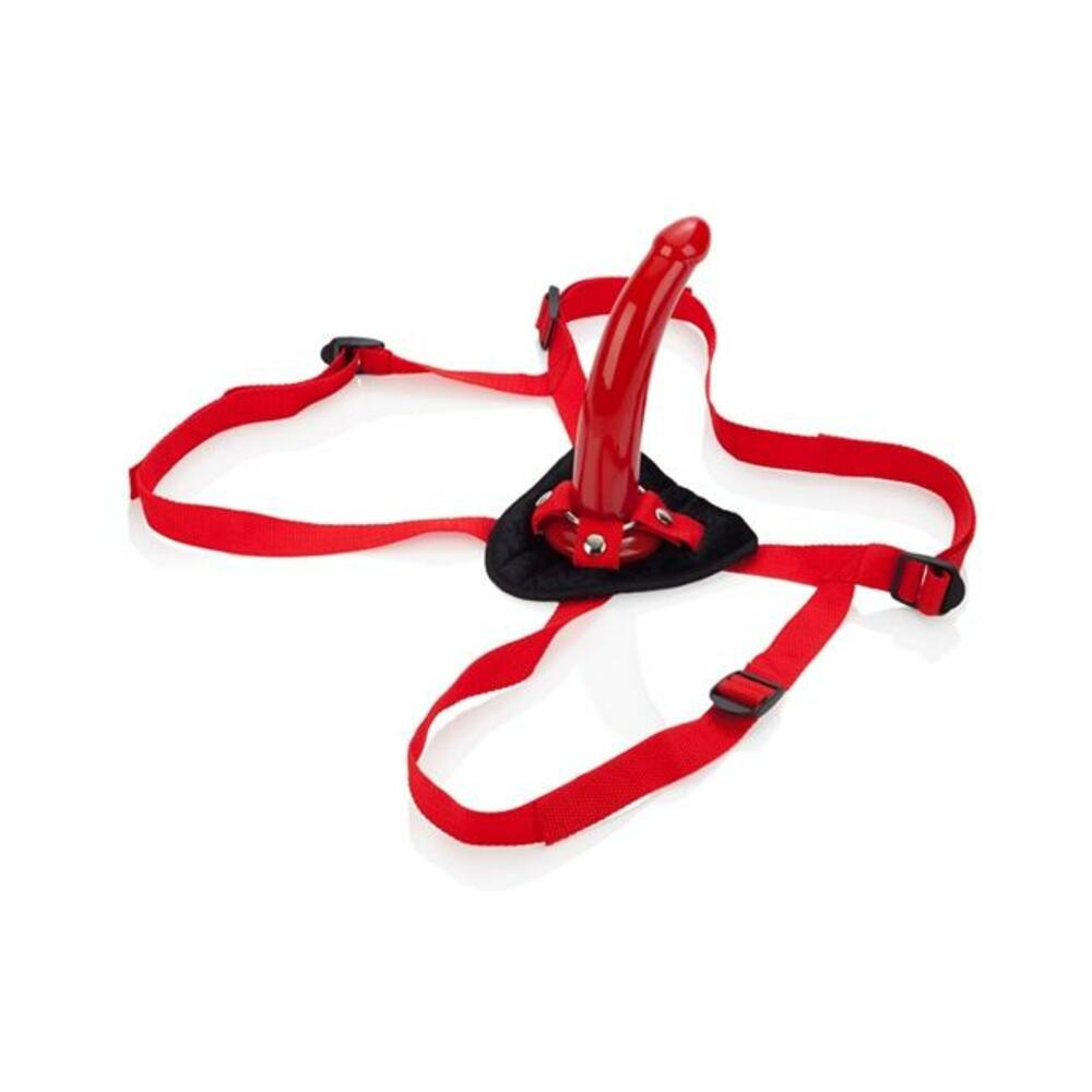 Red Rider Adjustable Strap On With 7 Inch Dong
