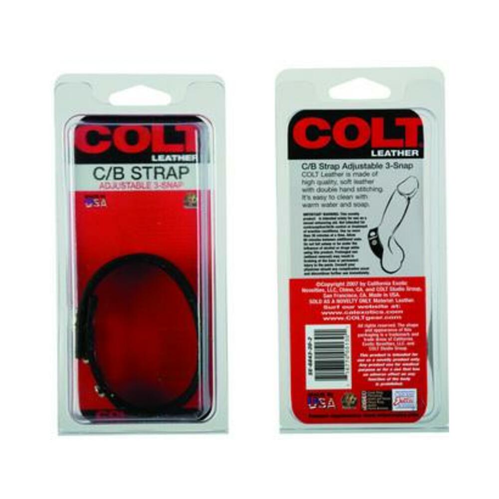 Colt Adjustable 3 Snap Leather