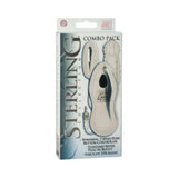 Sterling Collection Combo Pack 3 Standard Silver Plug In Bullet with Sleeve 2 Speed Push Button Cont