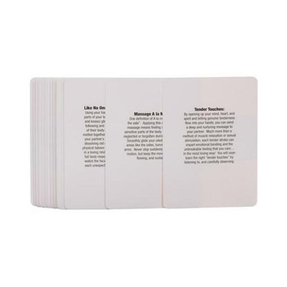Touch Me Erotic Massage Card Game