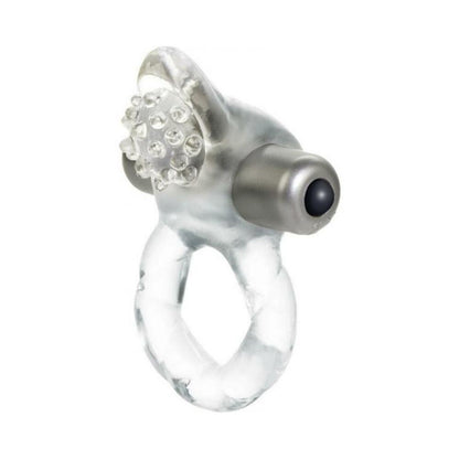 Lovers Delight Nubby With Removable 3 Speed Stimulator Clear