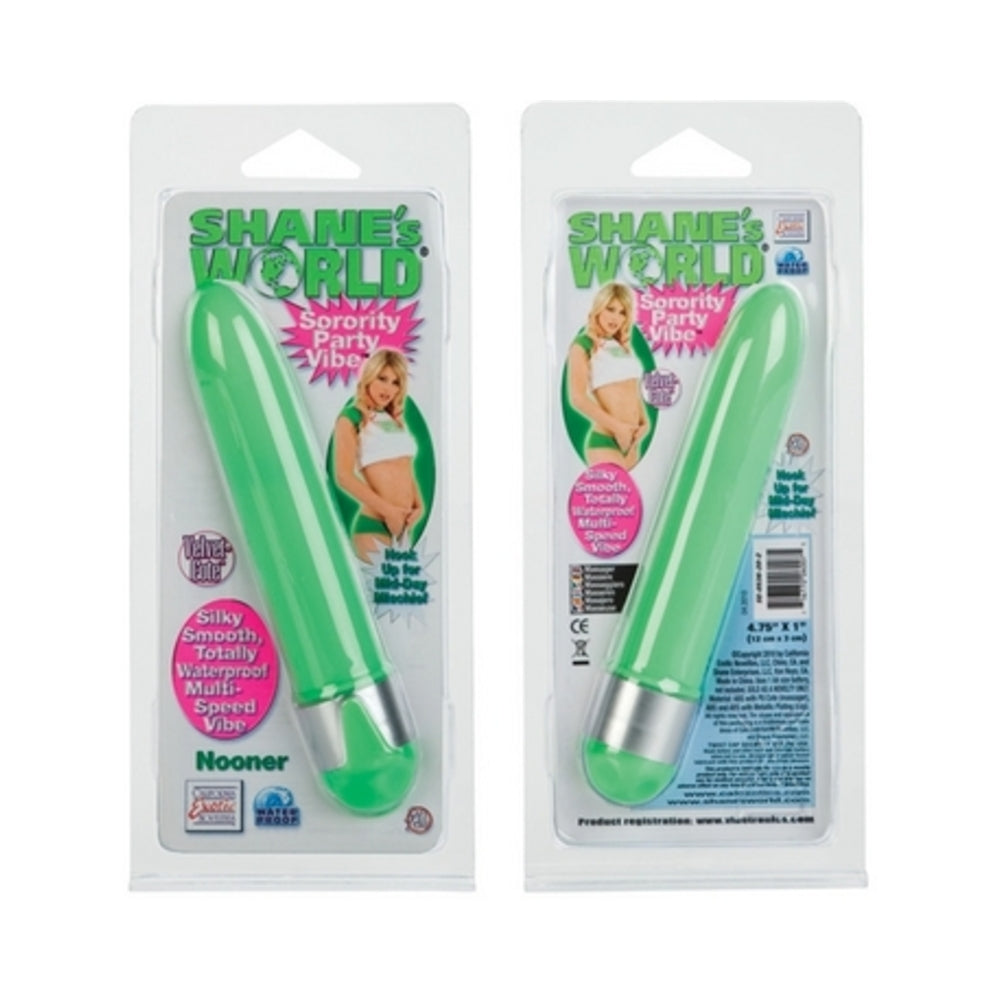 Shane's World Sorority Party Vibe - Nooner Green