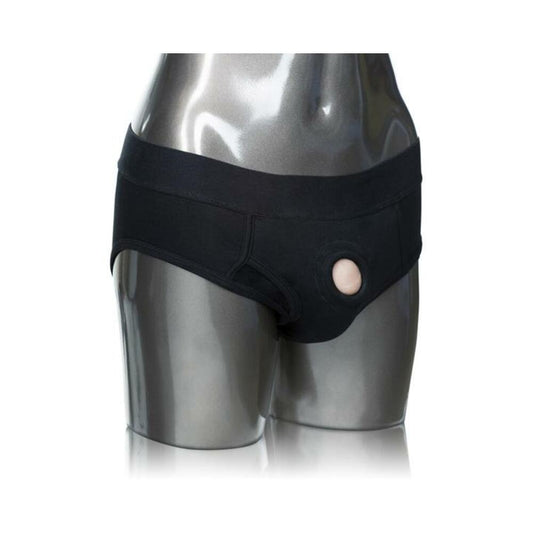 Packer Gear Black Brief Harness M/L