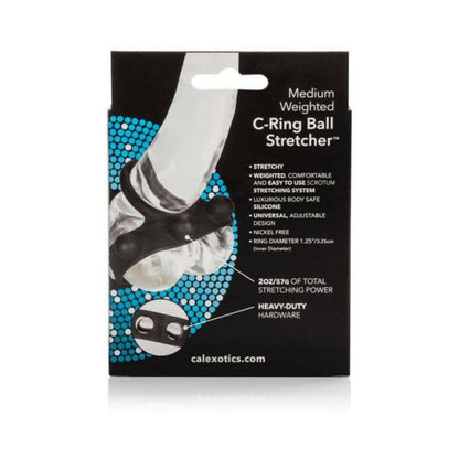Medium Weighted C Ring Ball Stretcher Black