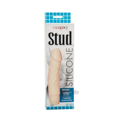 Silicone Studs Woody Ivory Beige Vibrator