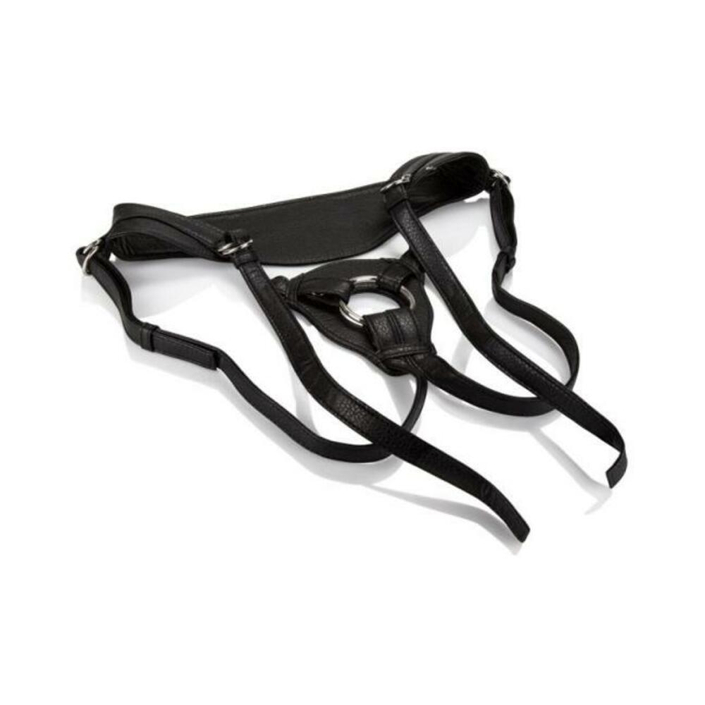 Her Royal Harness The Queen Black Strap On