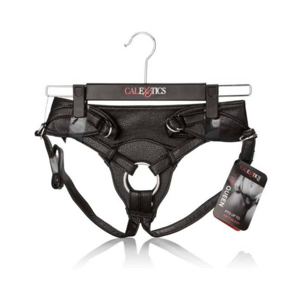 Her Royal Harness The Queen Black Strap On