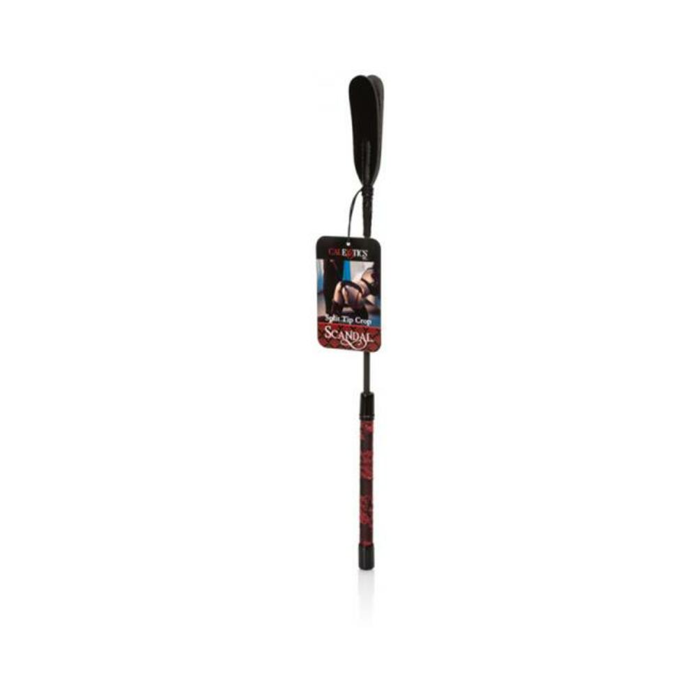 Scandal Split Crop Black 18 inches
