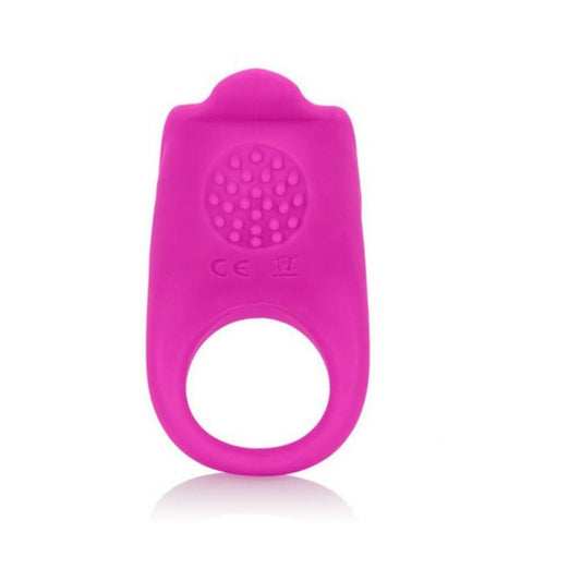 Teasing  Enhancer Ring Silicone Rechargeable Pink