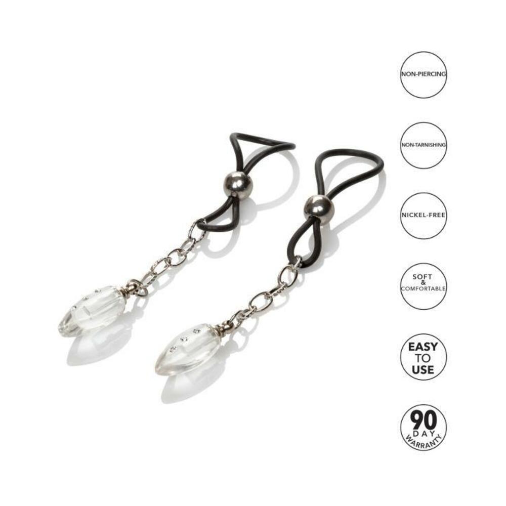 Nipple Play Non-Piercing Jewelry Crystal Teardrop