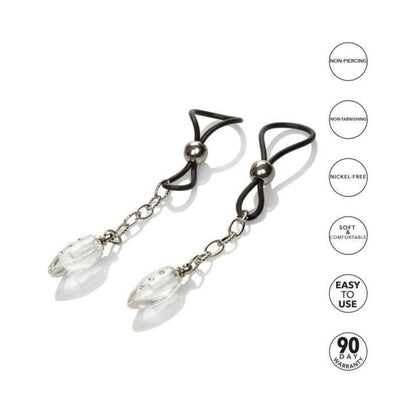 Nipple Play Non-Piercing Jewelry Crystal Teardrop