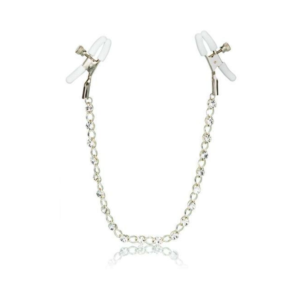 Nipple Play Crystal Chain Nipple Clamps