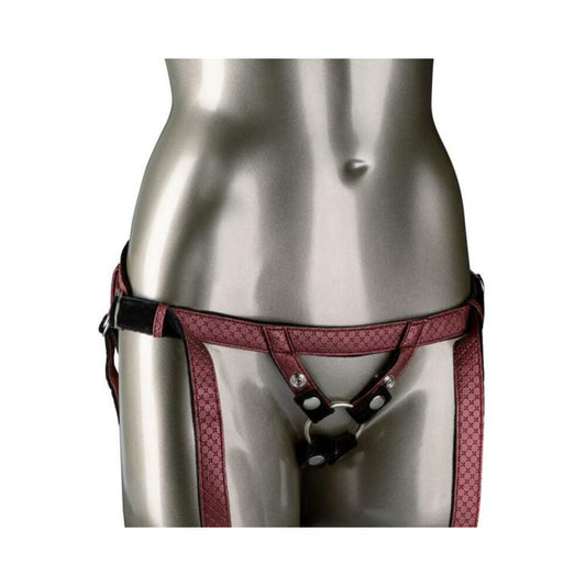 Her Royal Harness The Regal Duchess O/S Red