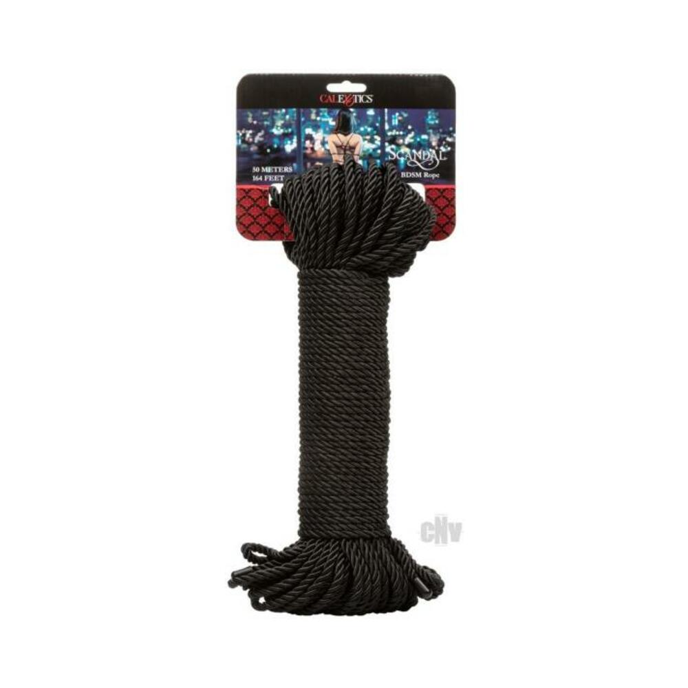 Scandal BDSM Rope 164 feet Black