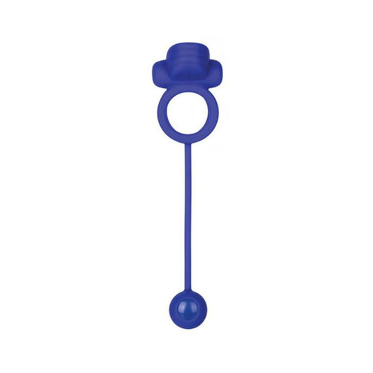 Dual Rockin Rim Enhancer Purple Vibrating Cock Ring