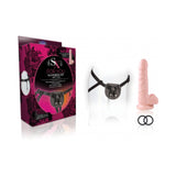 SX For You Harness Kit With Cock 7 inches Beige