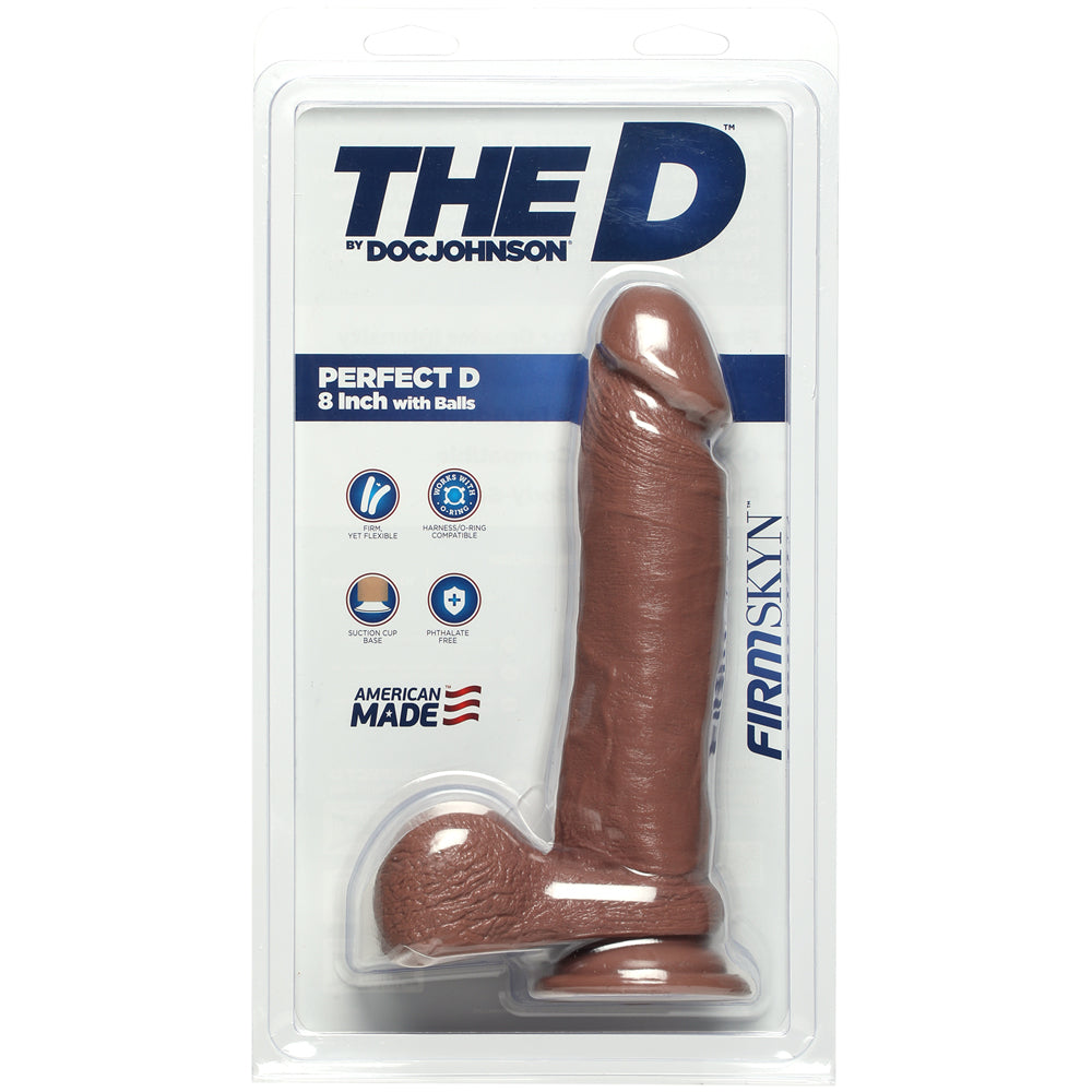The D 8' Perfect D w/Balls - Caramel
