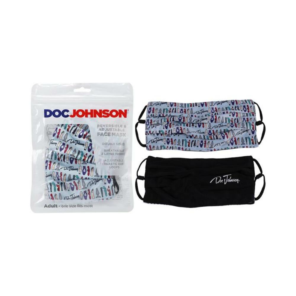 DJ Reversible&Adjustable Face Mask Blue