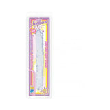 Crystal Jellies Jr Double Dong Clear 12