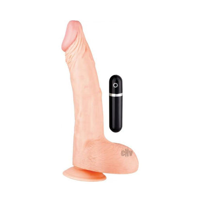 Maxx Men Vibe Curved Dong 11 inches Flesh