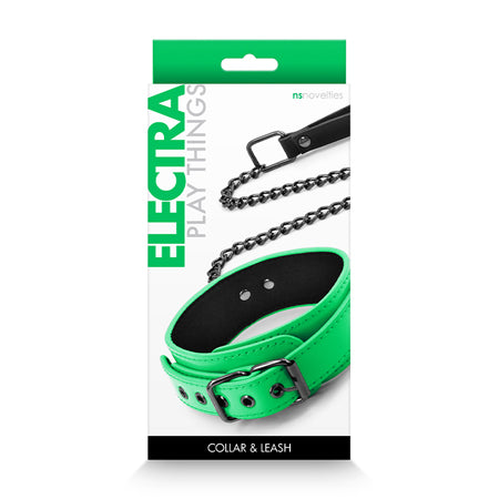 Electra Collar & Leash - Green