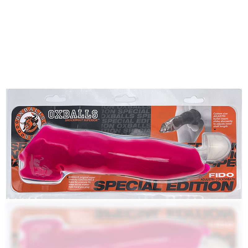 FIDO Thick Beast C-Sheath W/Insert Pink
