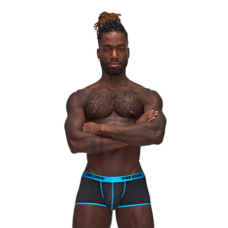 Casanova Uplift Mini Shorts - XL - Black/blue