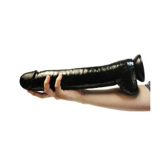 The Black Destroyer Huge 16.5 inches Dildo
