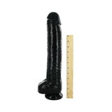 The Black Destroyer Huge 16.5 inches Dildo