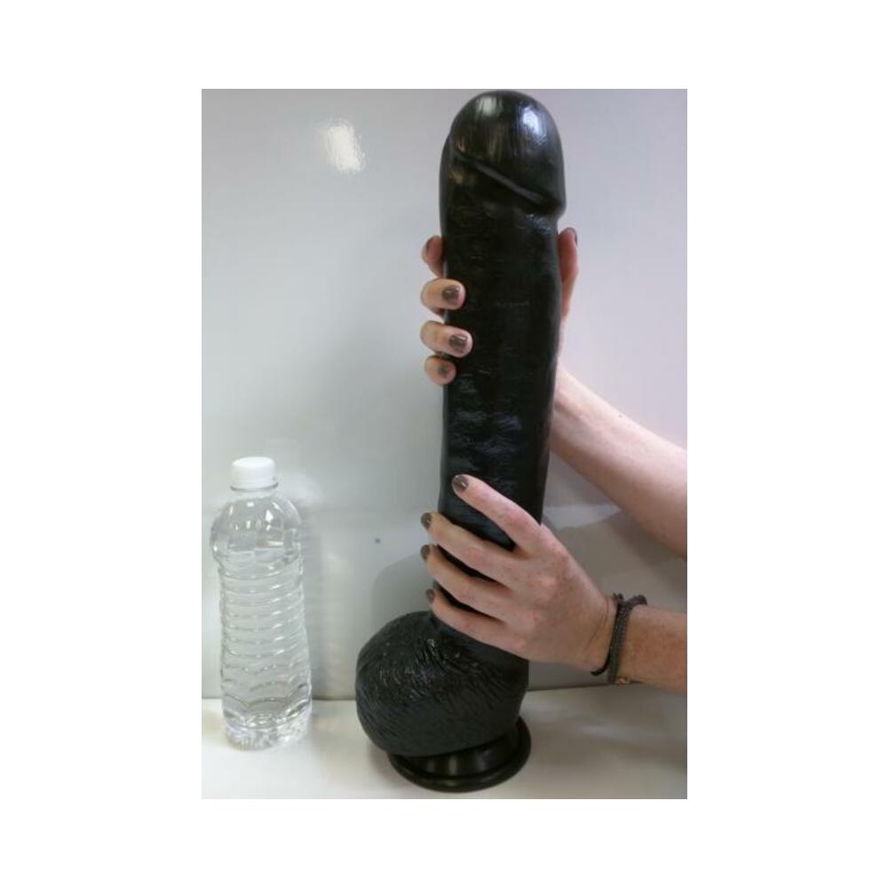 The Black Destroyer Huge 16.5 inches Dildo