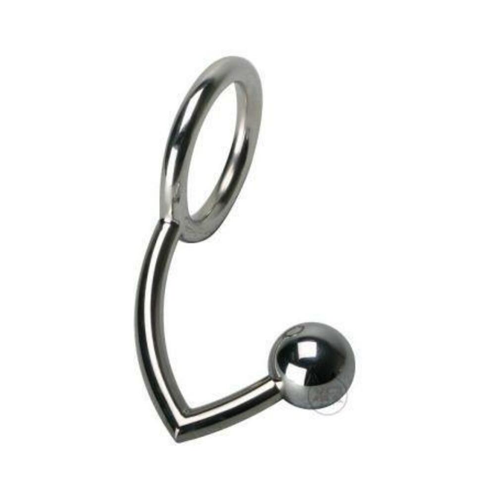 The Manus Anal Intruder Cock Ring Anal Plug