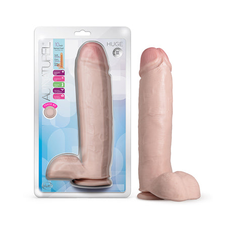 Au Naturel - Huge - 10 Inch Dildo - Vanilla