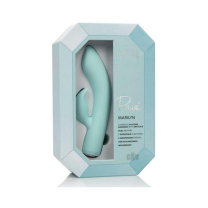 Pave Marilyn  Green Rabbit Style Vibrator