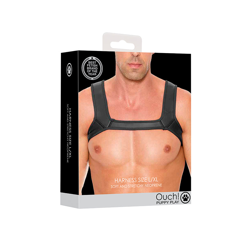 Neoprene Harness Size L/XL Black