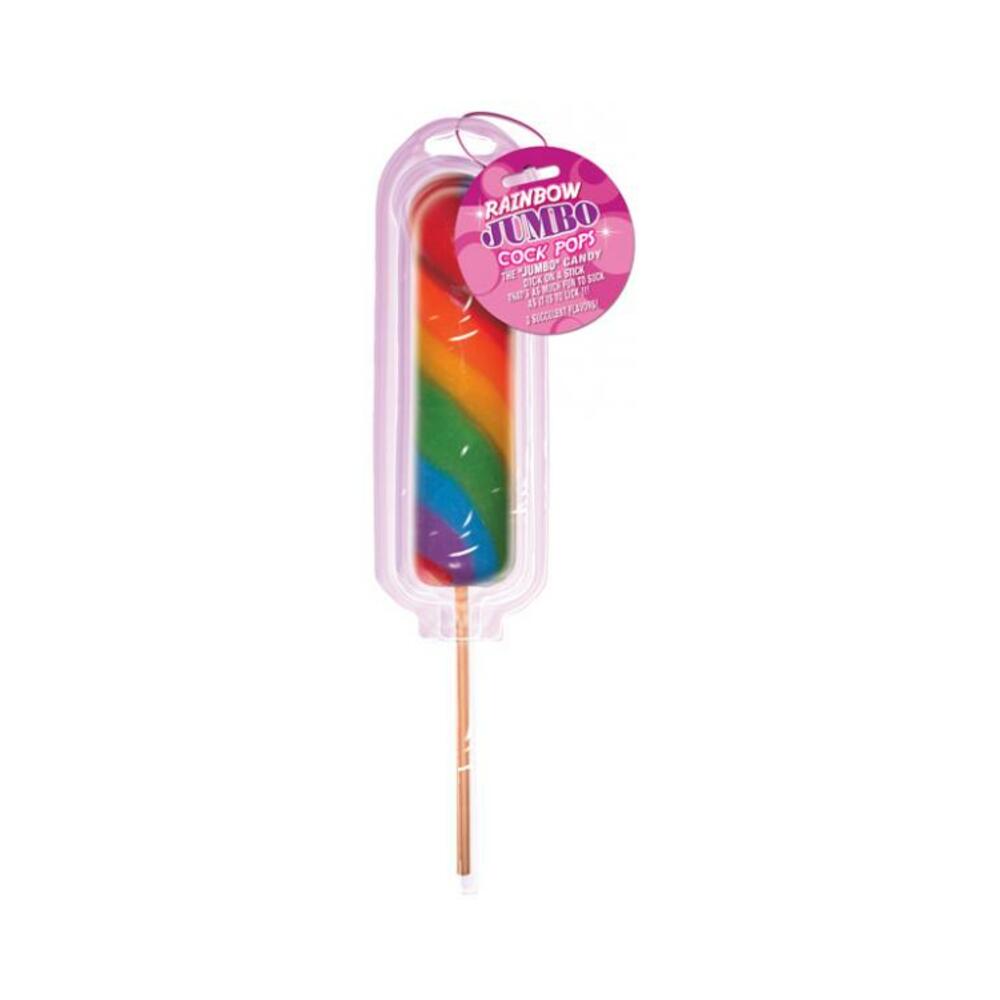 Jumbo Rainbow Pop on Blister Card